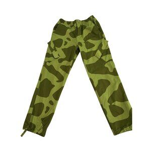 Jordan Flight Camo Cargo Pants Green/Black Mens Medium